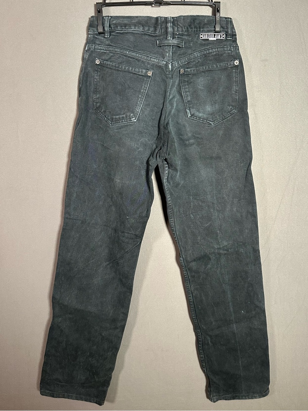 Jean Paul Gaultier Men's Black Straight Denim Jeans Vintage - Picture 3 of 15